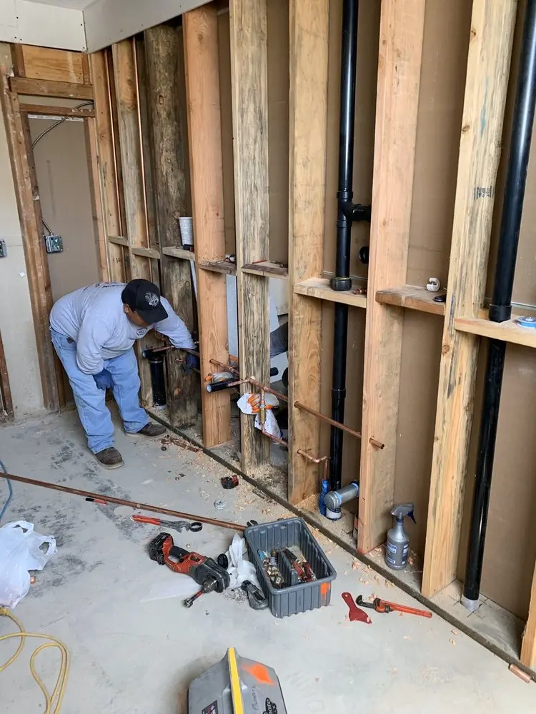 Commercial rough-in plumbing for Water Heater Replacement in Boulder Mountain Highlands
